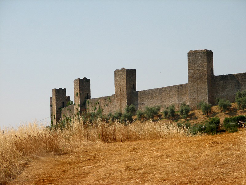 Les murailles de Monteriggioni