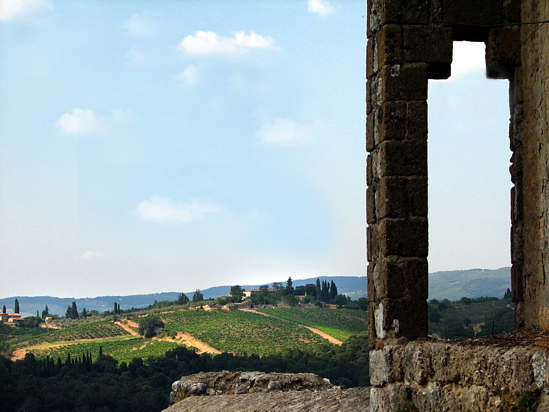 paysage de la Toscane