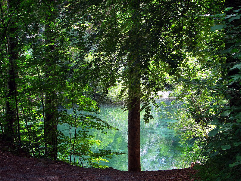 le lac turquoise