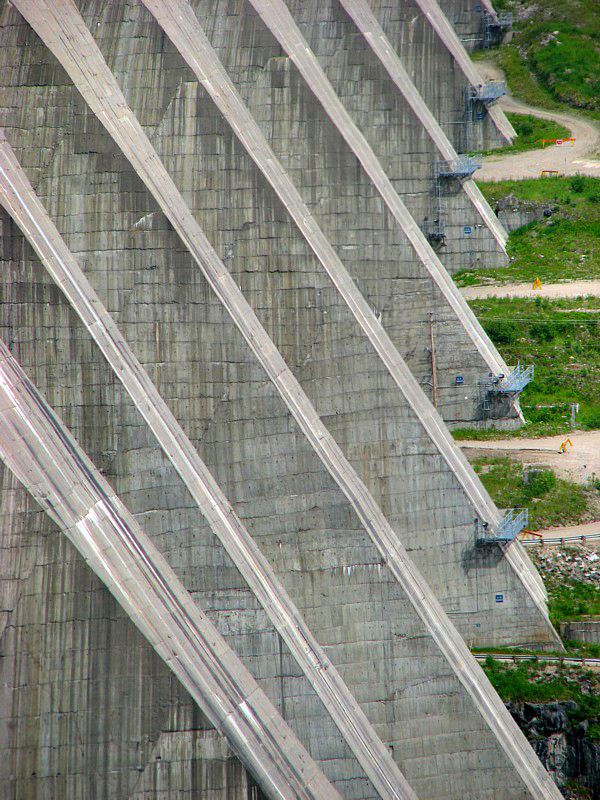 entre les arches de la manic