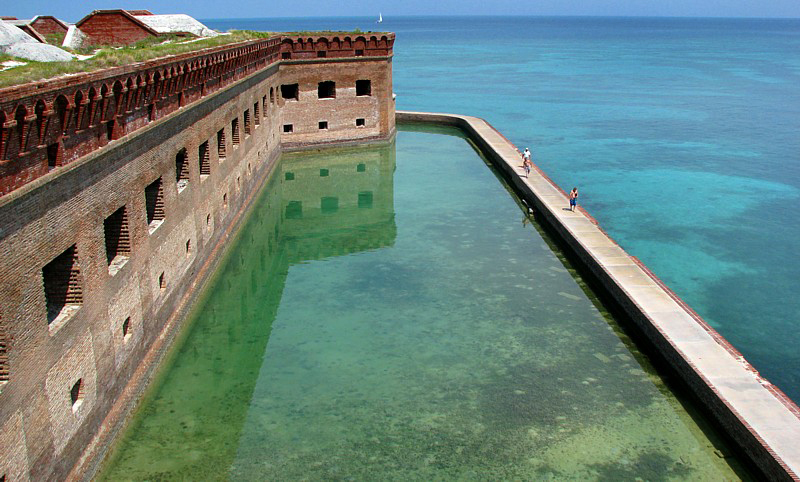 Le brise lame de Fort Jefferson