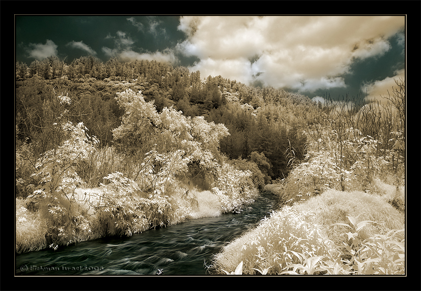 White & stormy.