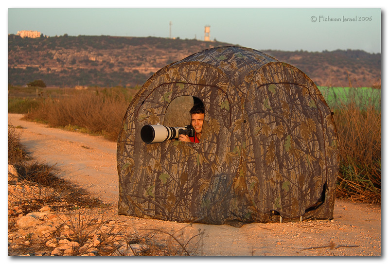 Doron Hoffman in action.