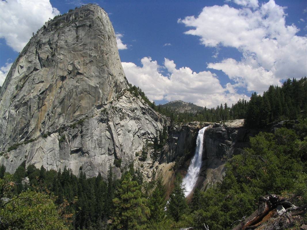 Nevada Falls in Yosemite National Park