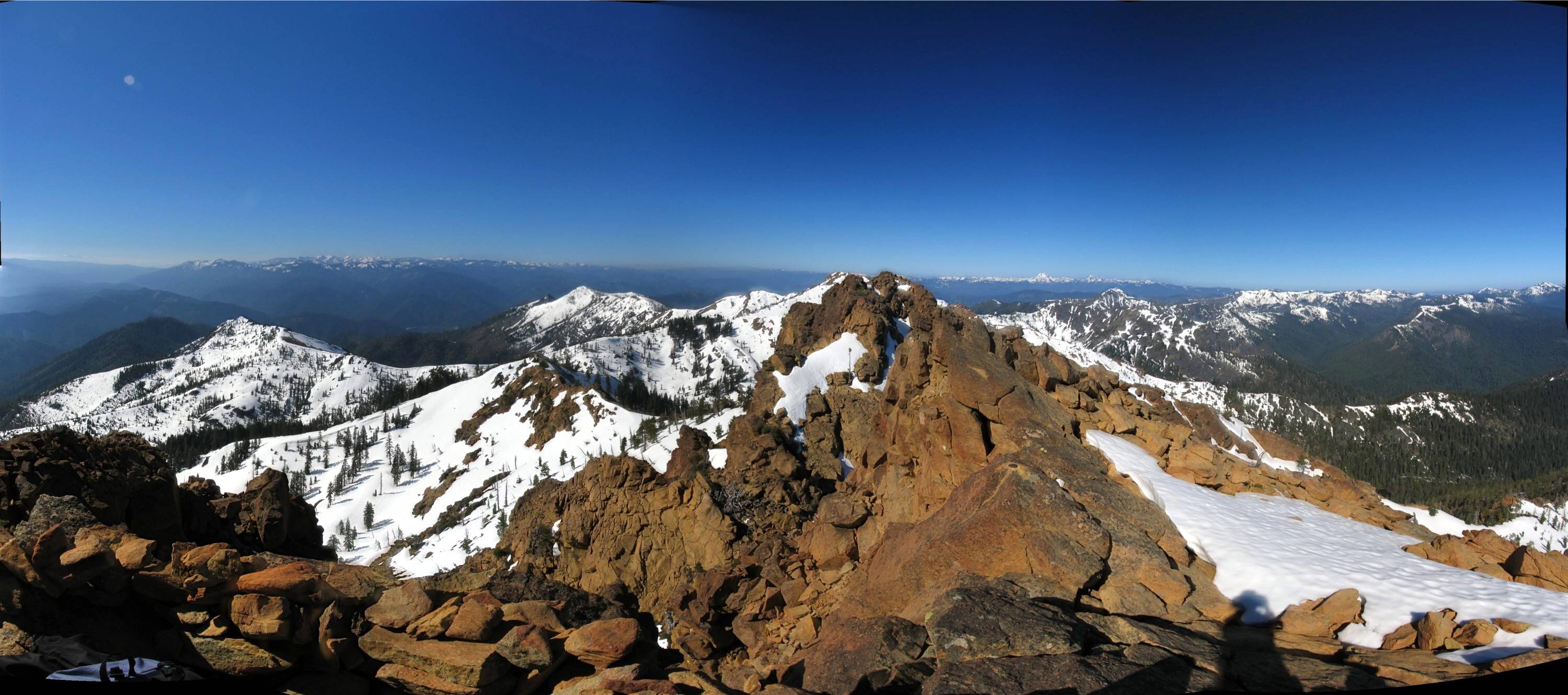 Red Butte Summit Panorama -6739 ft.