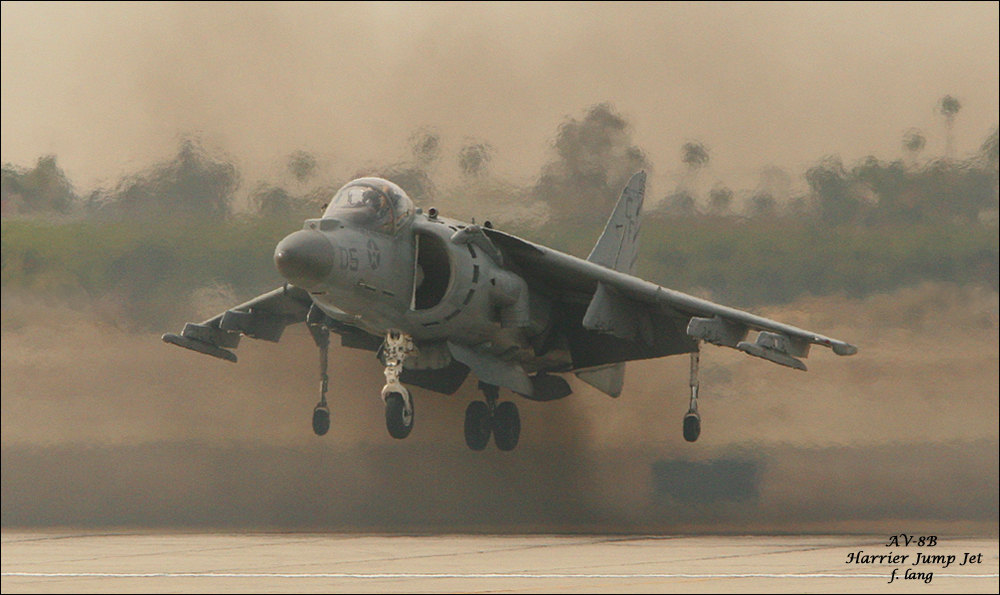 AV-8B Harrier Jump Jet