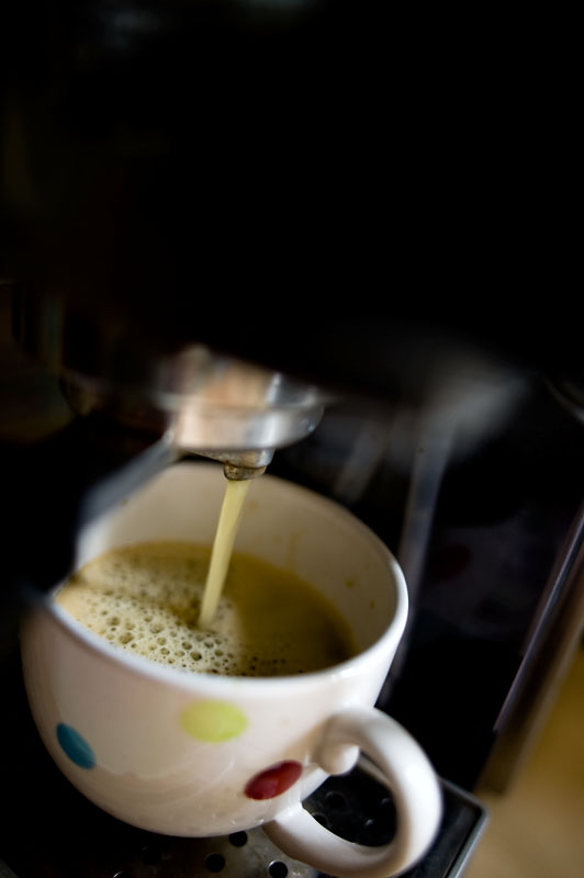 9th July 2012 <br> coffee machine