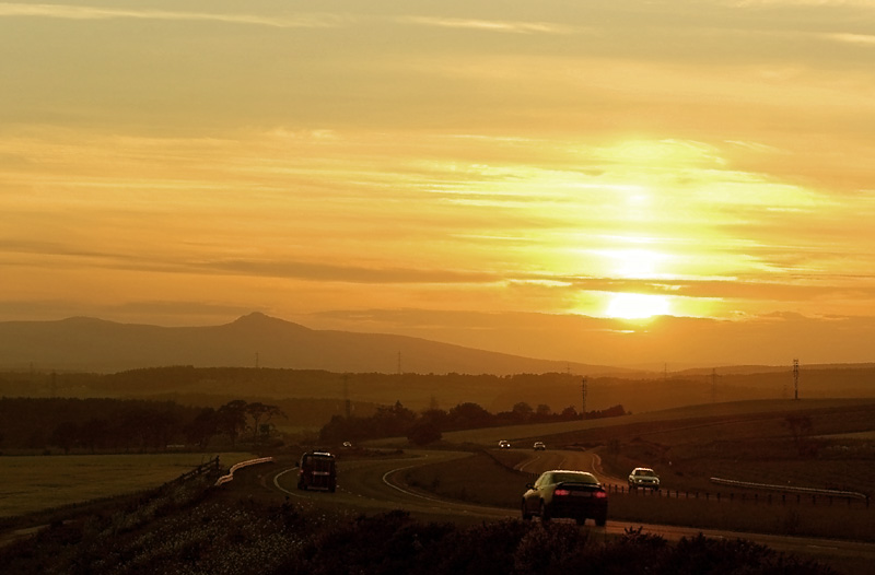 14th June 2006 <br> road from Aberdeen