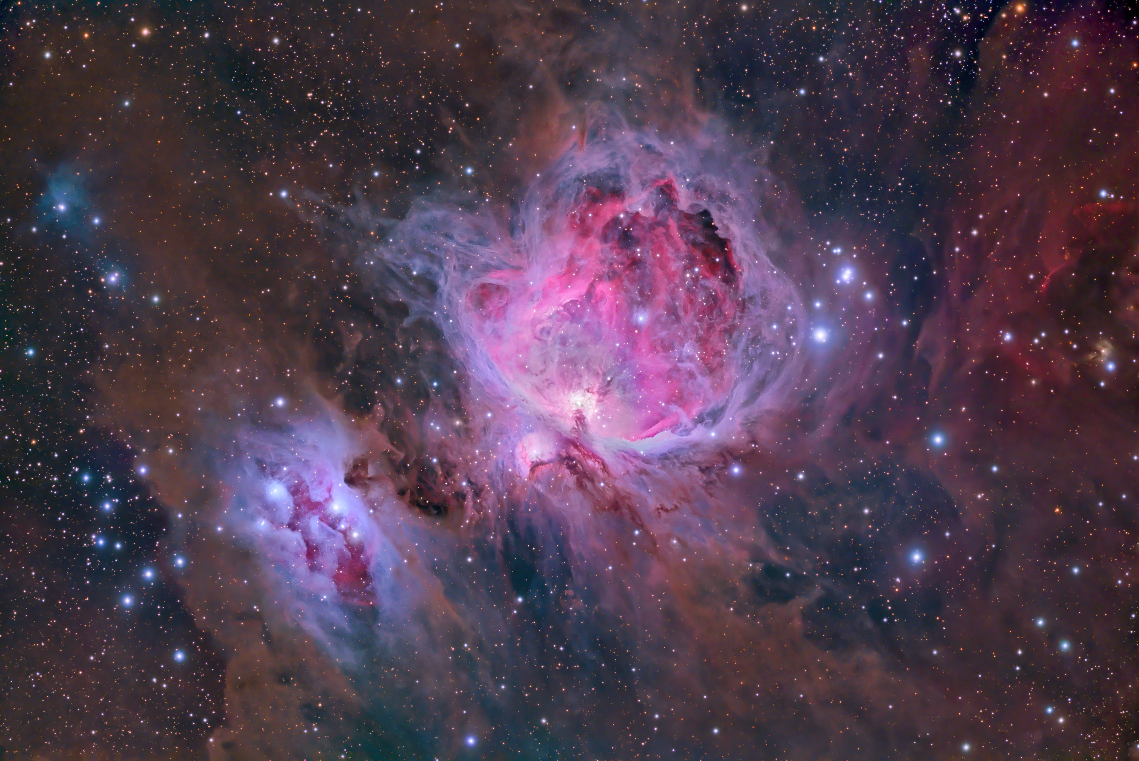 Orions Sword (M42, M43, NGC 1977)