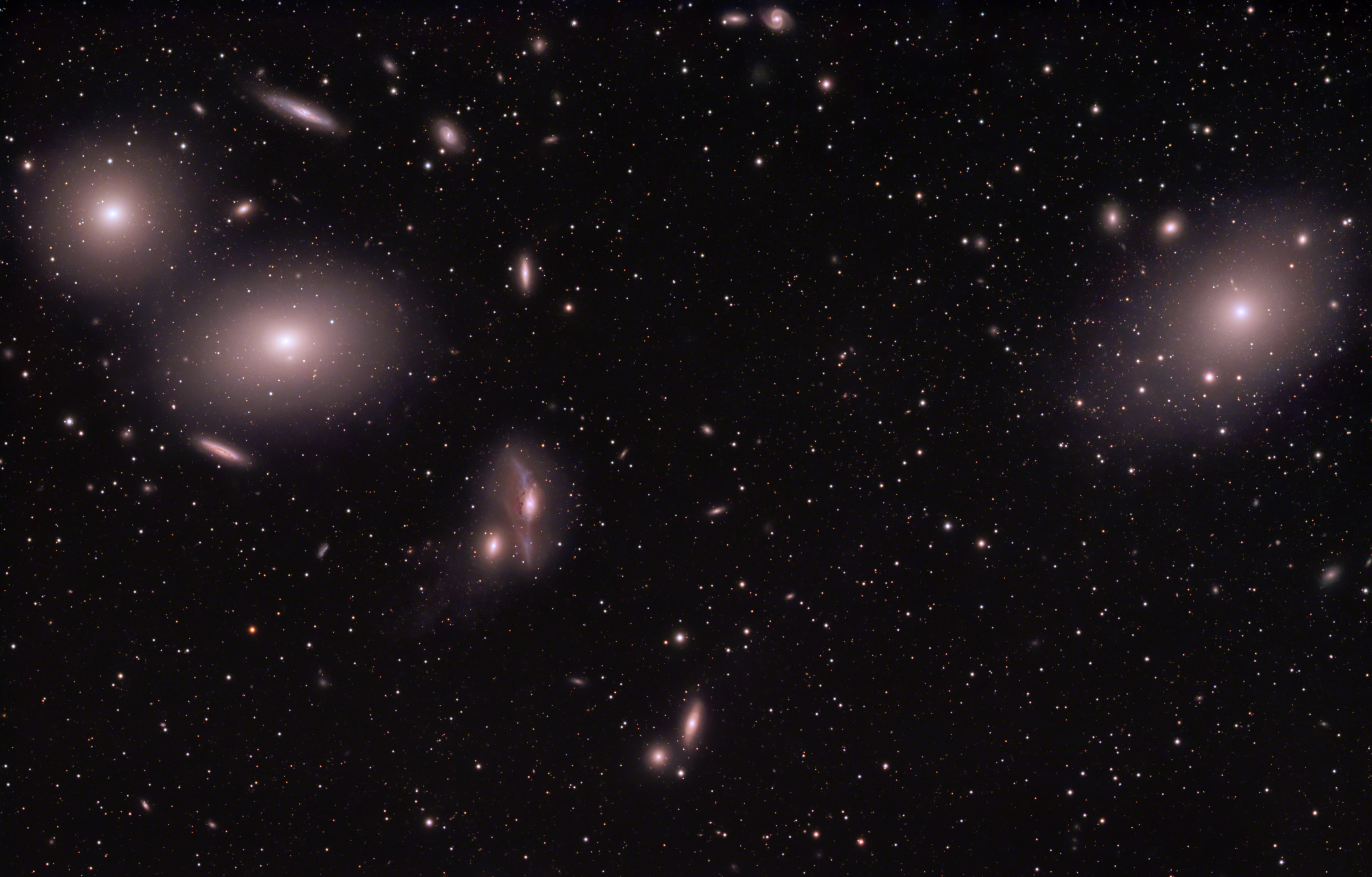  Deep Virgo Cluster: M84, M86, M87 et al.