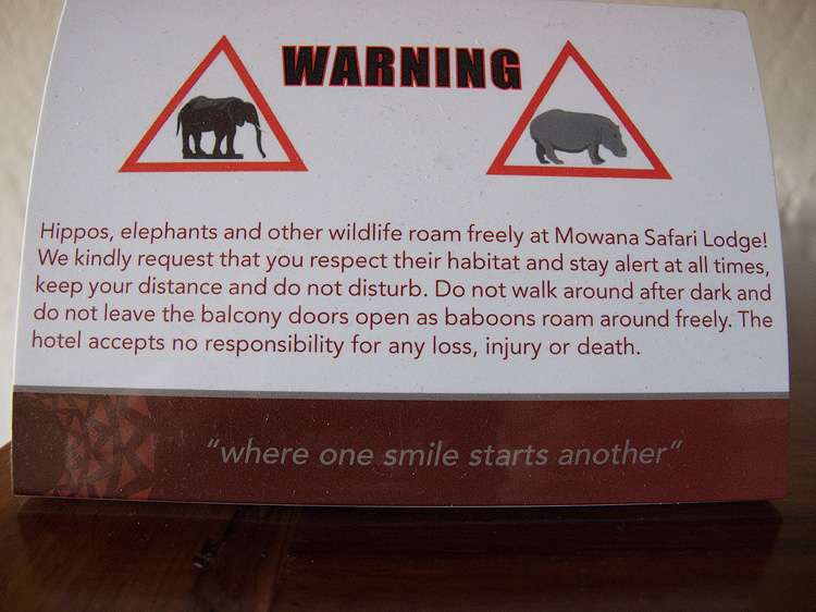 Warning
