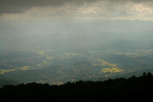 View from near summit of Doi Inthanon