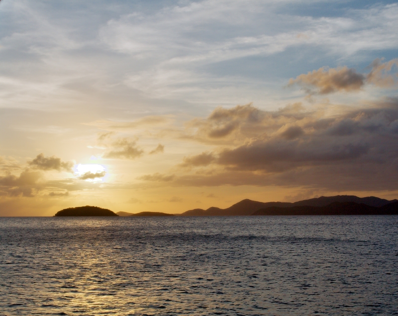 Peter Island Sunset