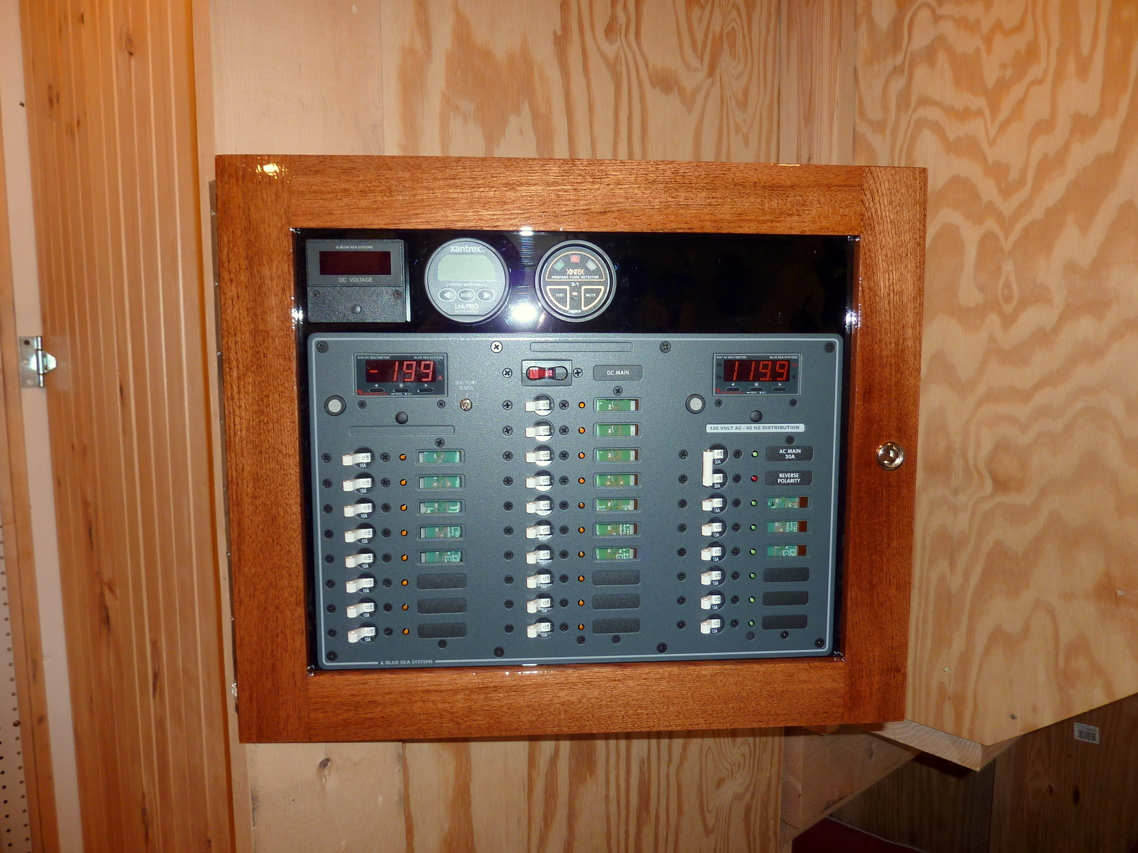 Working On Panel In Shop