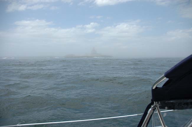 Islands Peak Out of The Fog