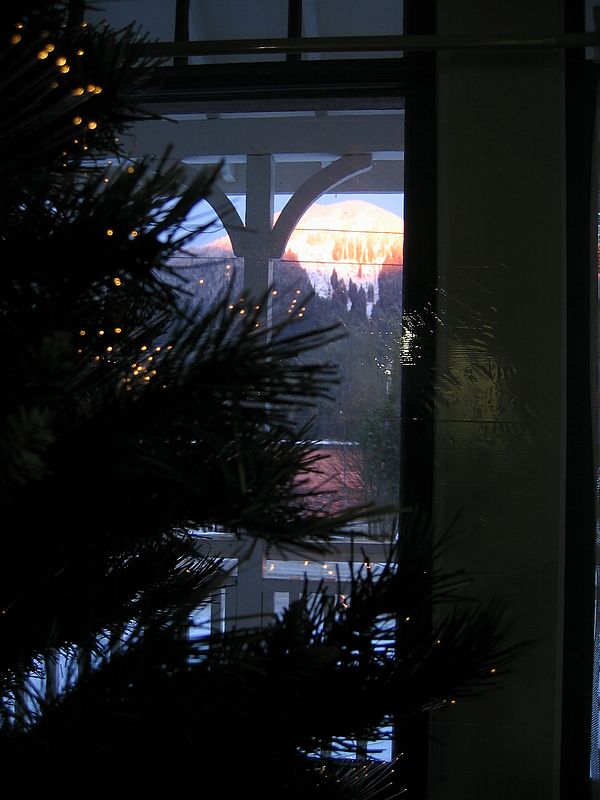 Christmas Tree and Petersburg Mountain