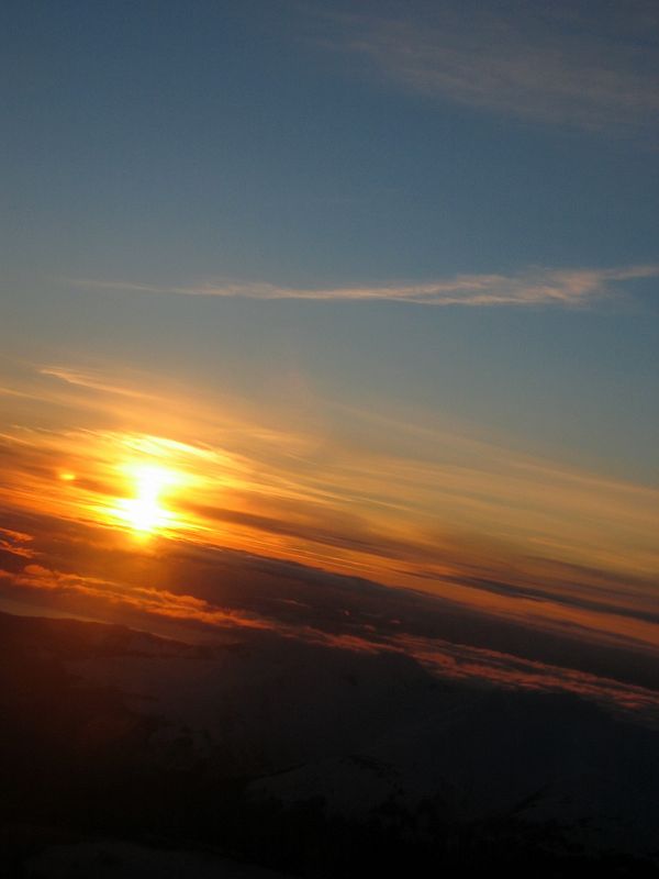 Sunset Over Juneau