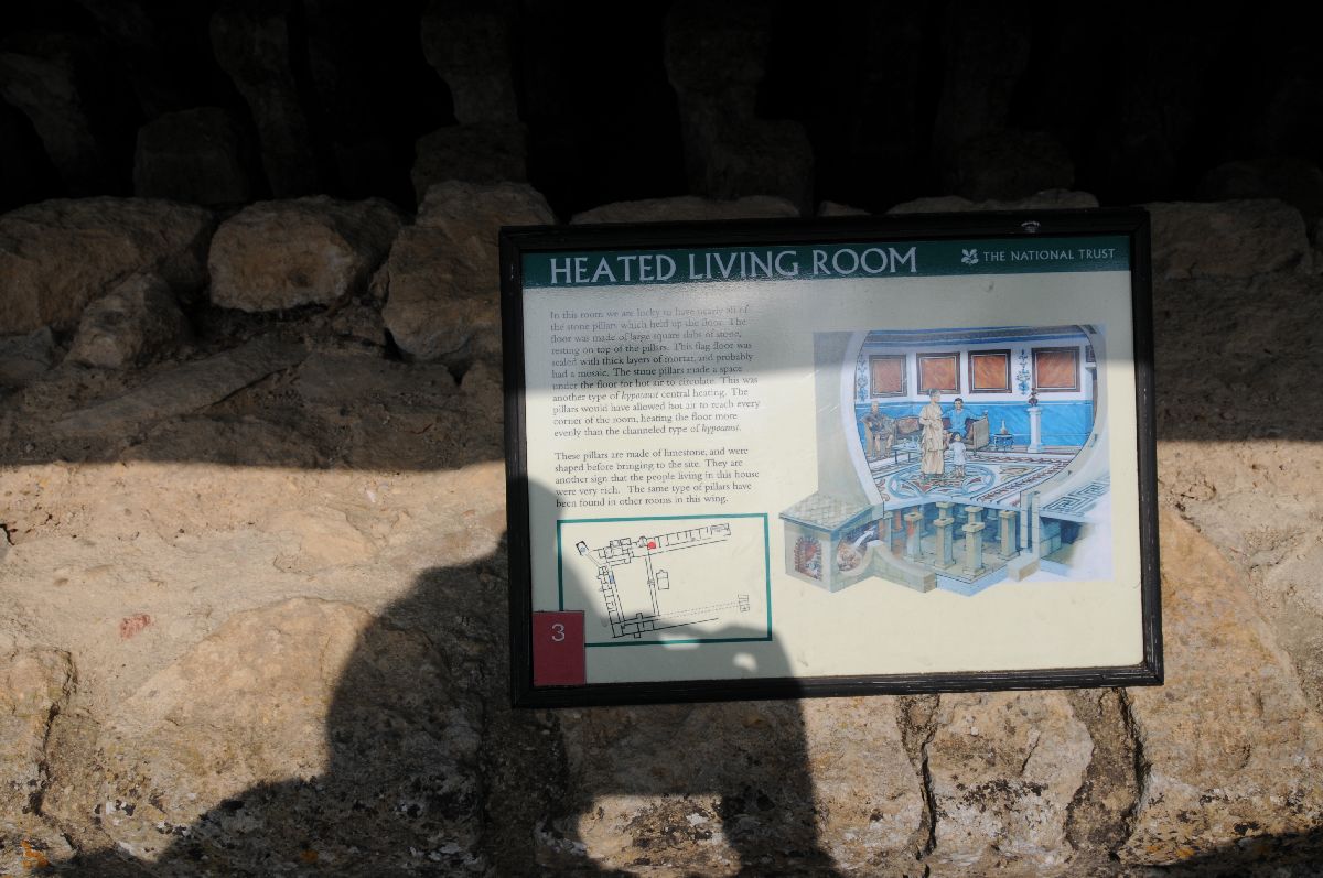 May 22, Chedworth Roman Villa Living Room