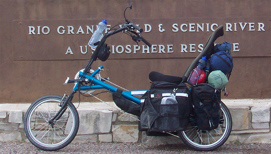 078  James - Touring Texas USA - Cycle Genius CGX touring bike