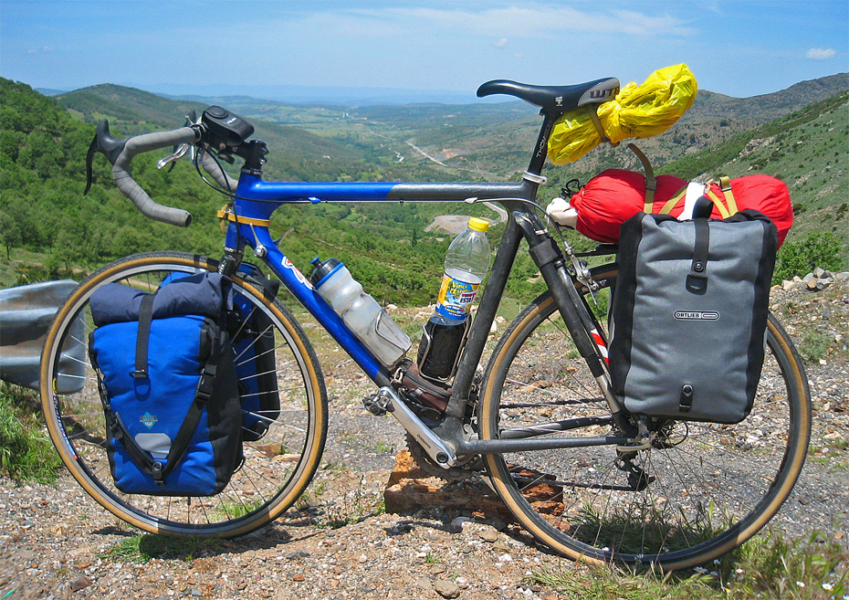 088  Patrick - Touring Italy - Trek 5500 touring bike