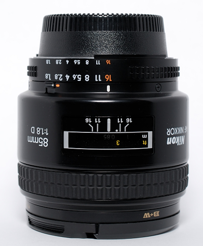 Nikon AF 85mm F1.8D