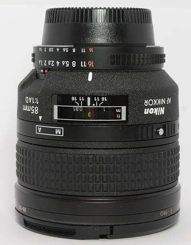 Nikon AF 85mm F1.4D