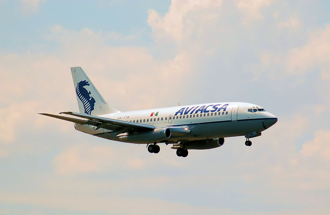 XA-TTM AVIACSA Mexico Boeing 737-200