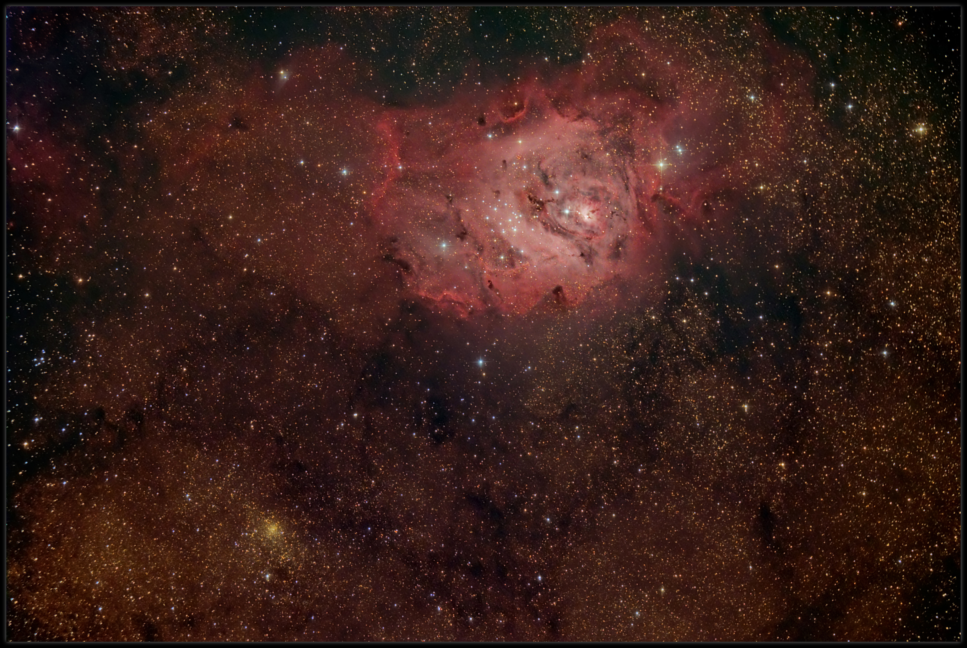 THE LAGOON NEBULA & NGC 6544