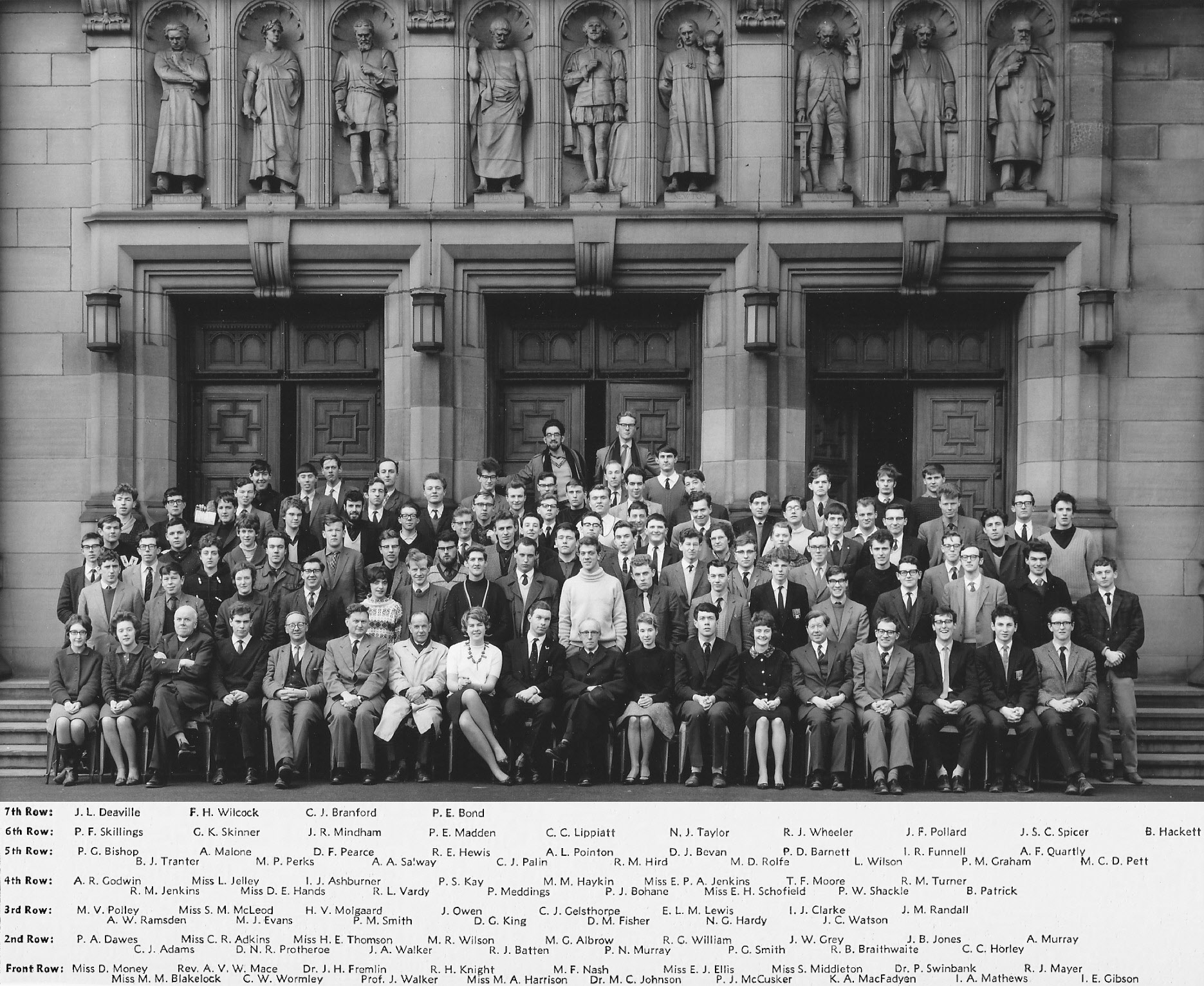 Poynting Physical Society 1963-64