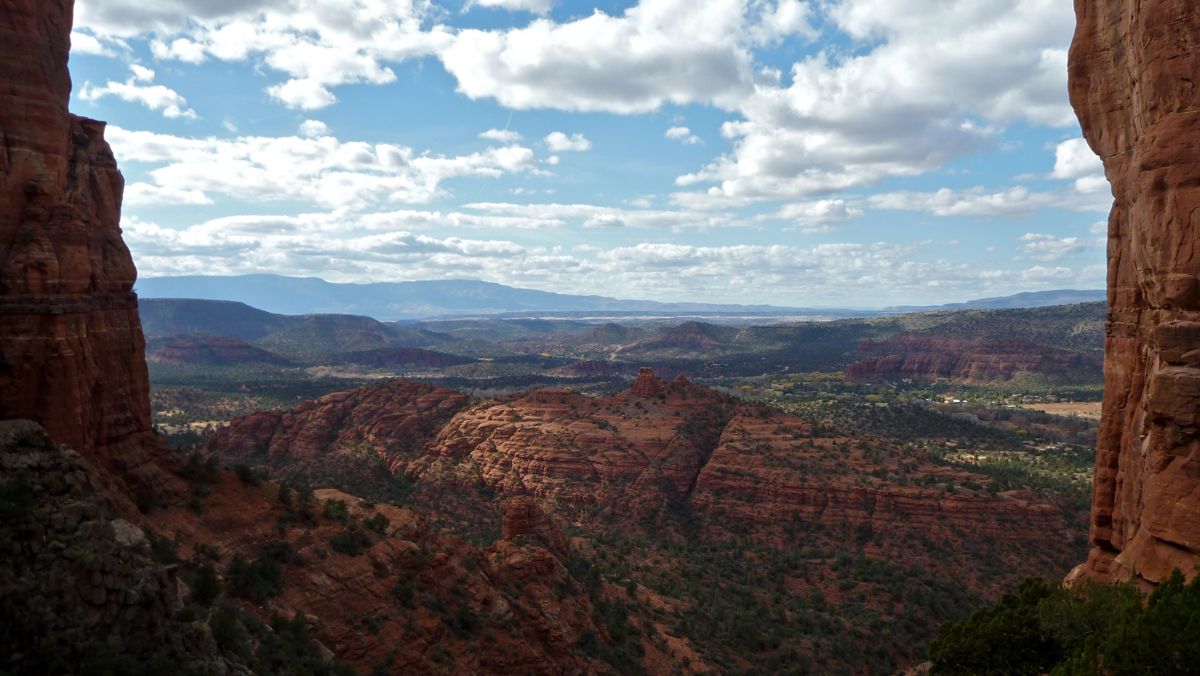 Cathedral Rock saddle. 