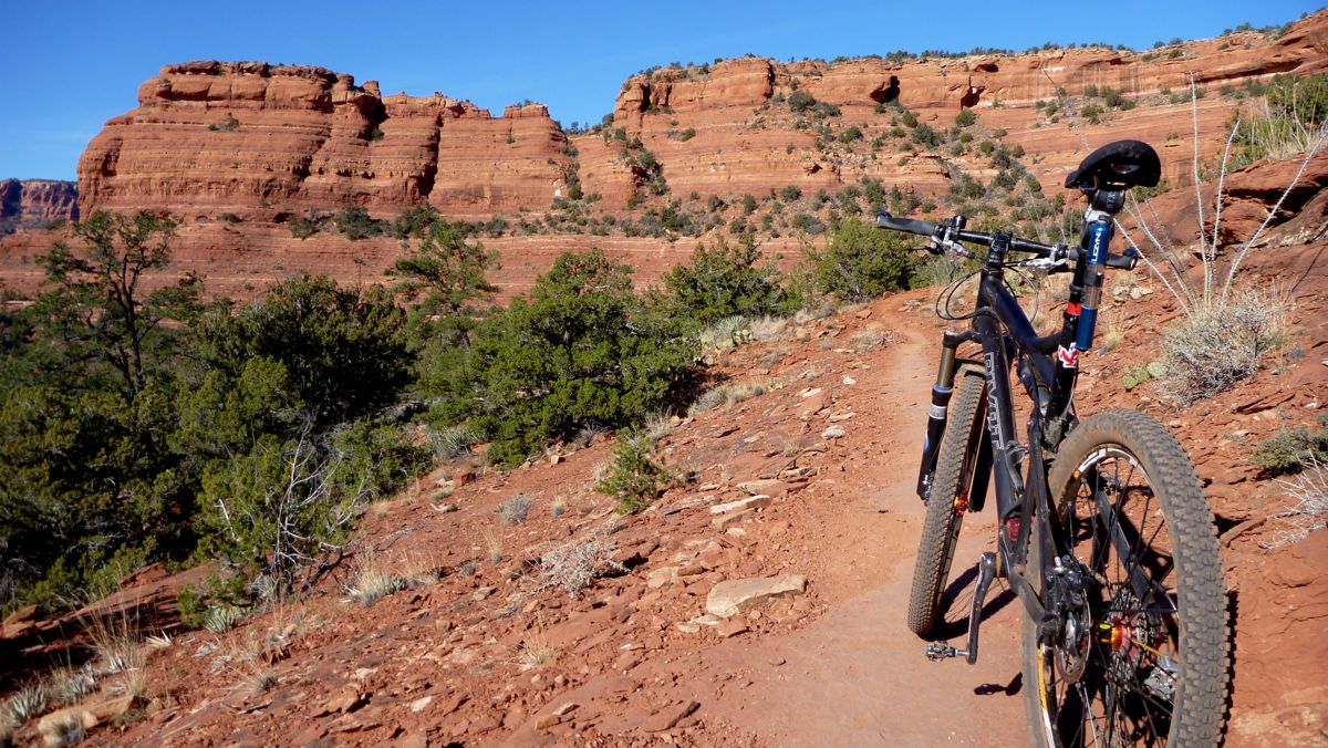 You have to keep an eye on the trail.