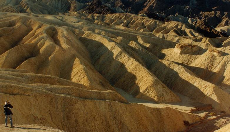 matt at zabrieski, death valley, 2003