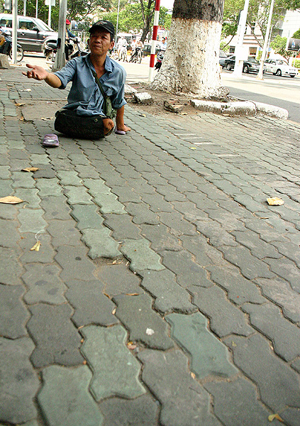 Landmine Victim, Streets of HCM City (Saigon).