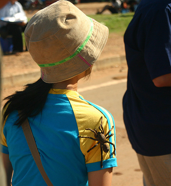 Thiery! You might want to look on your shoulder!, Skoon, Cambodia