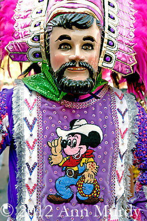 Espaol dancer with Mickey Mouse