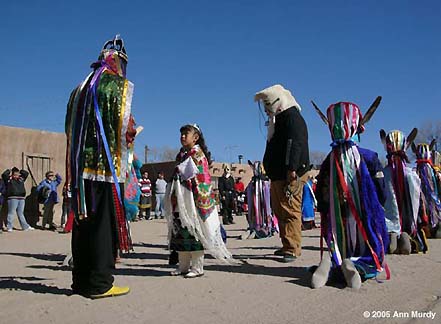 Malinche, Monarch & Bull - Ohkay Owinge