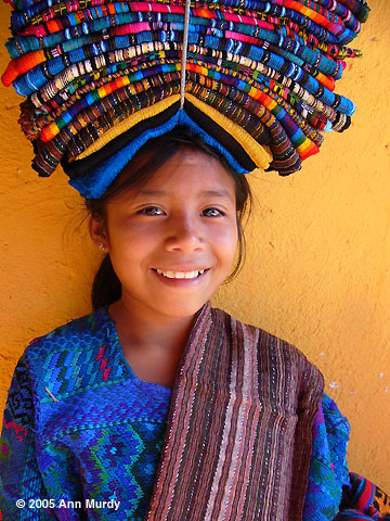Girl vendor Panajachel