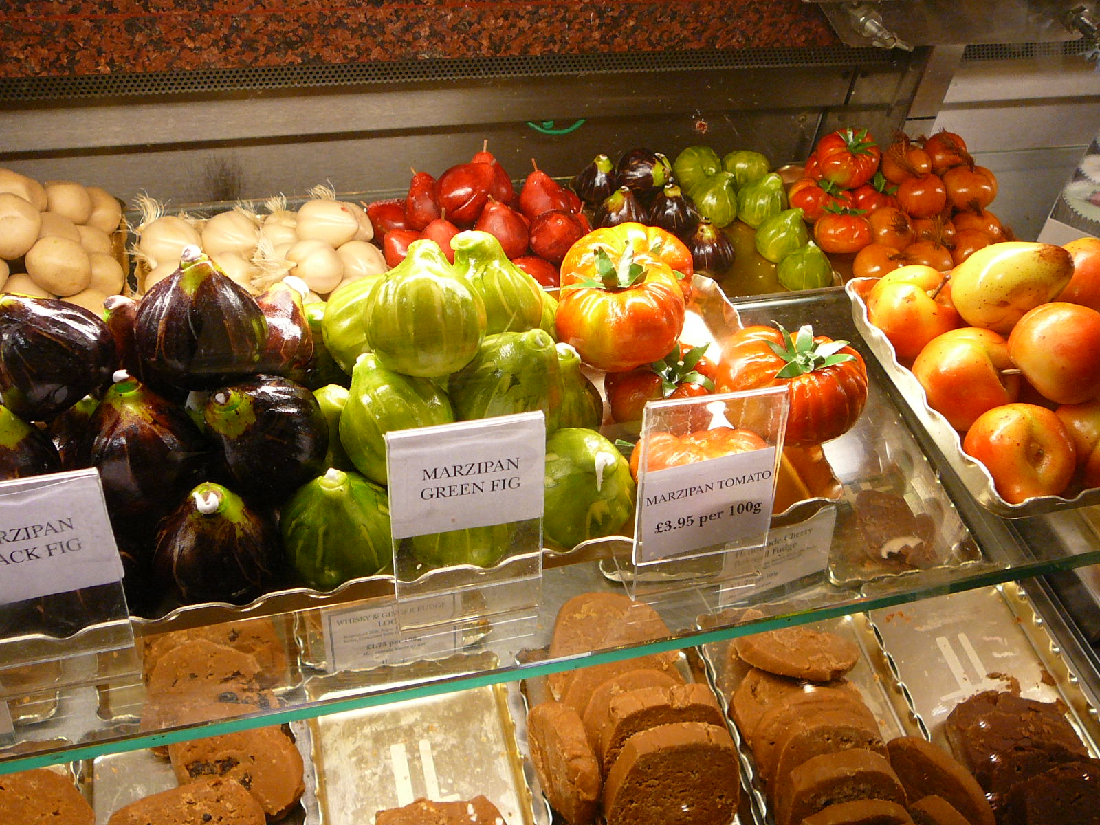 next step harrods- theres some beautiful marzipan fruit (R)