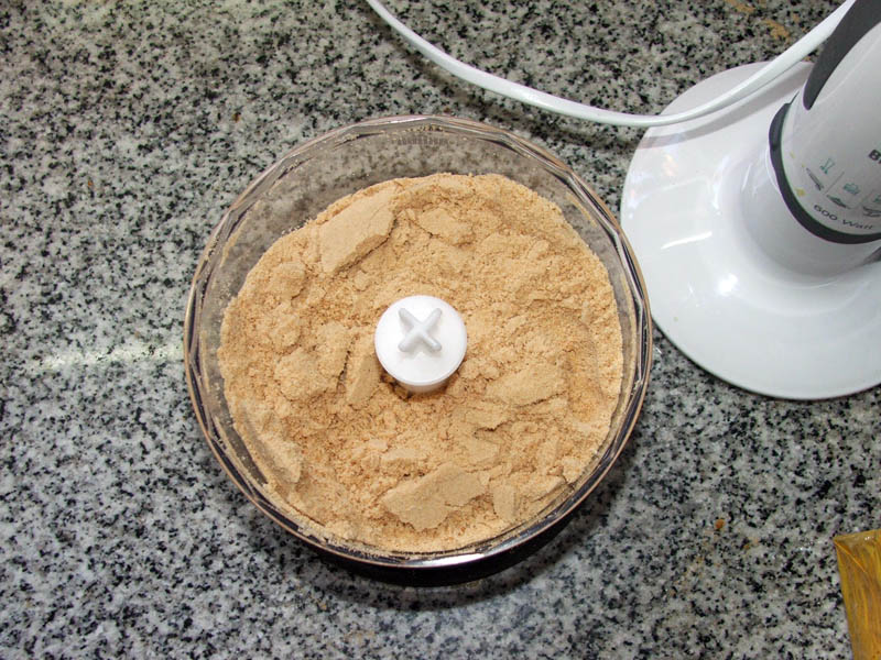 procesar las galletitas
