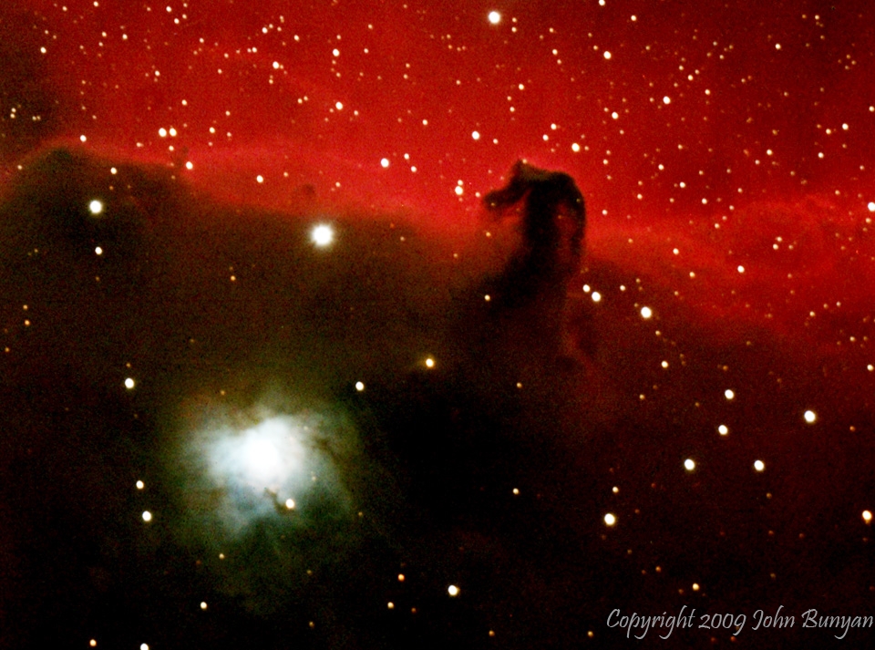 IC434 the Horsehead Nebula and NGC 2023