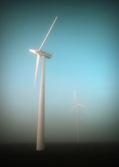 Foggy Turbines