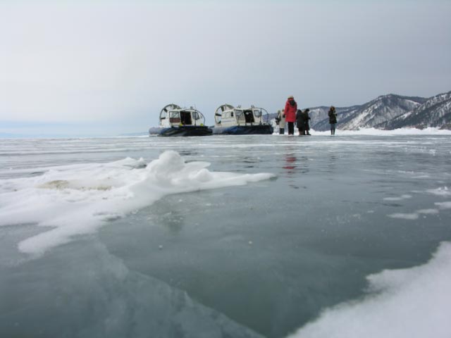 Lake Baikal, the worlds biggest skating ring