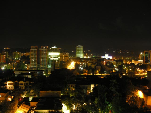 Tirana by night