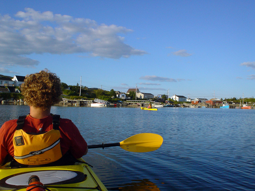 09-Aug-2006 | Sunset kayak outside Lower Prospect, Nova Scotia