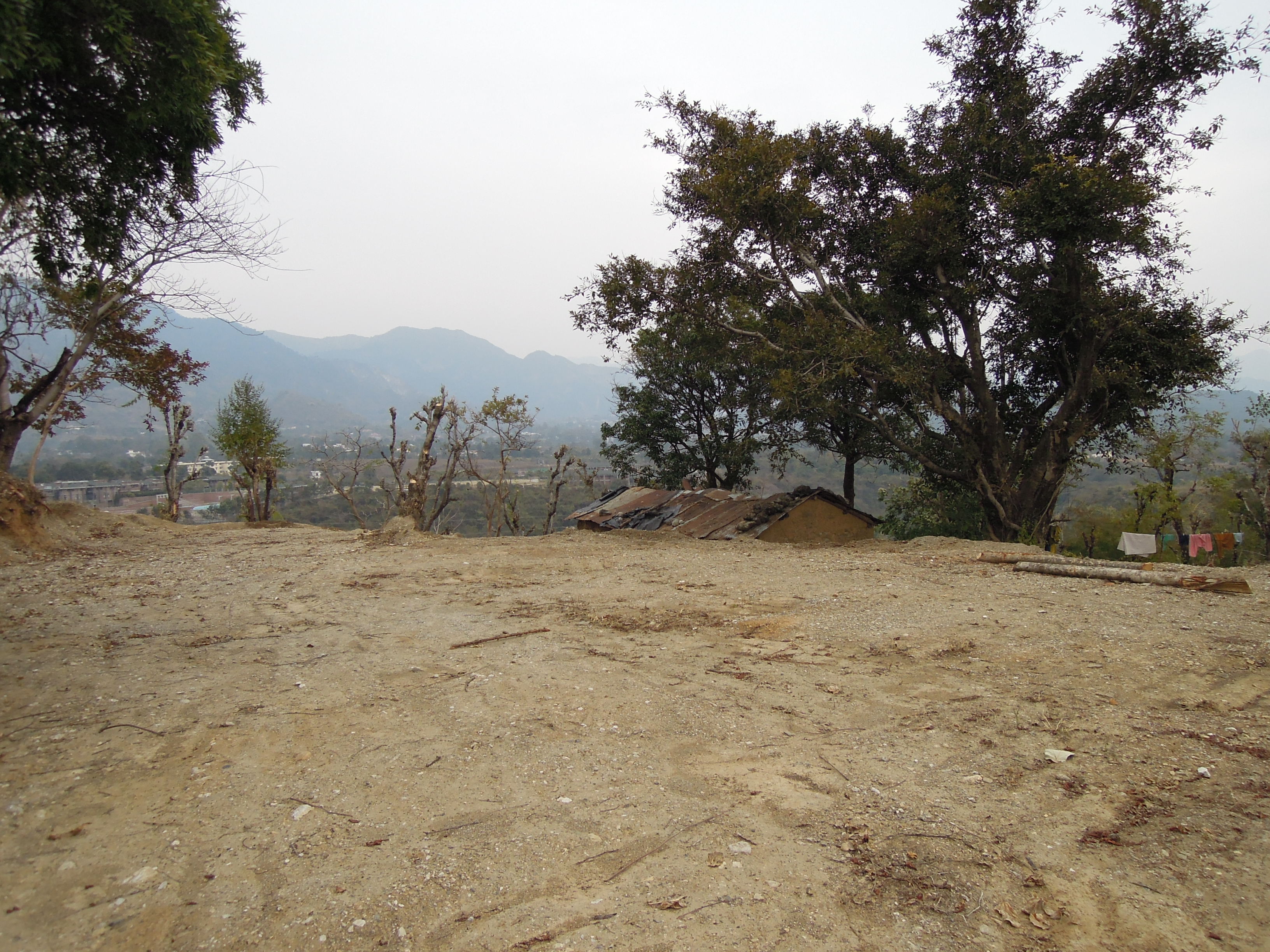 View from western end of plateau looking east