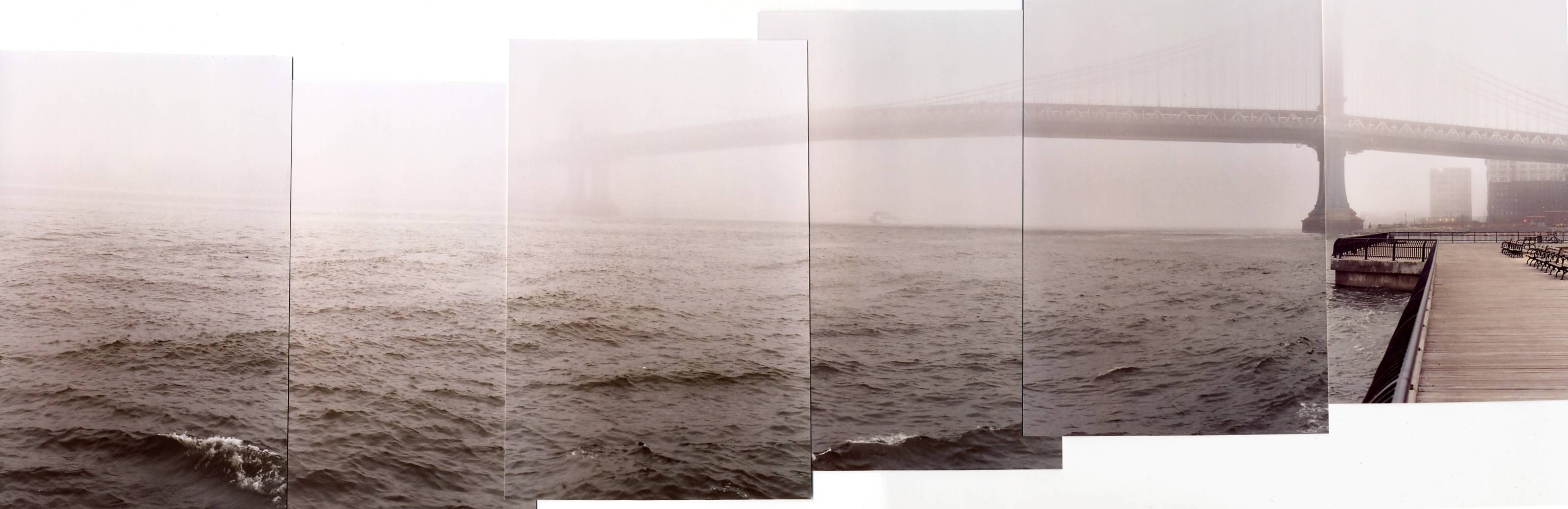 Manhattan Bridge in Fog (2004)