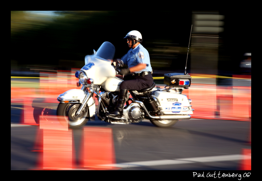 Motorcycle Police Demo