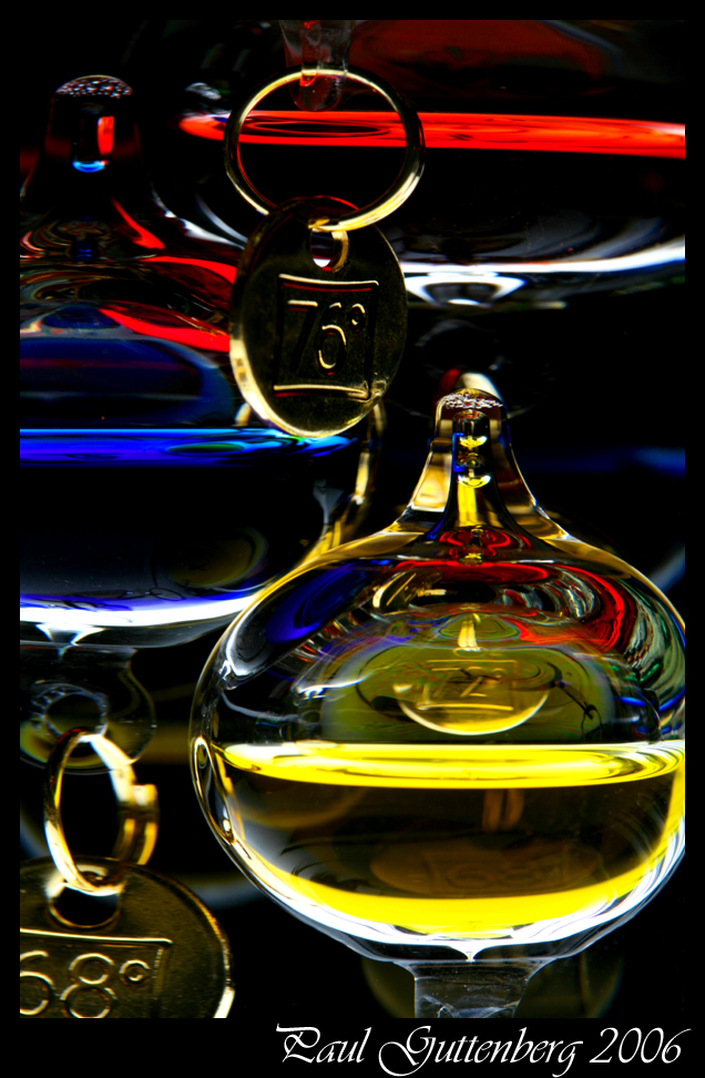 Galileo Thermometer Macro