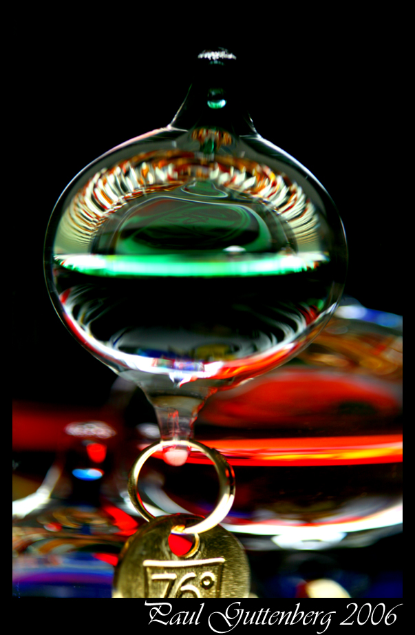 Galileo Thermometer Macro