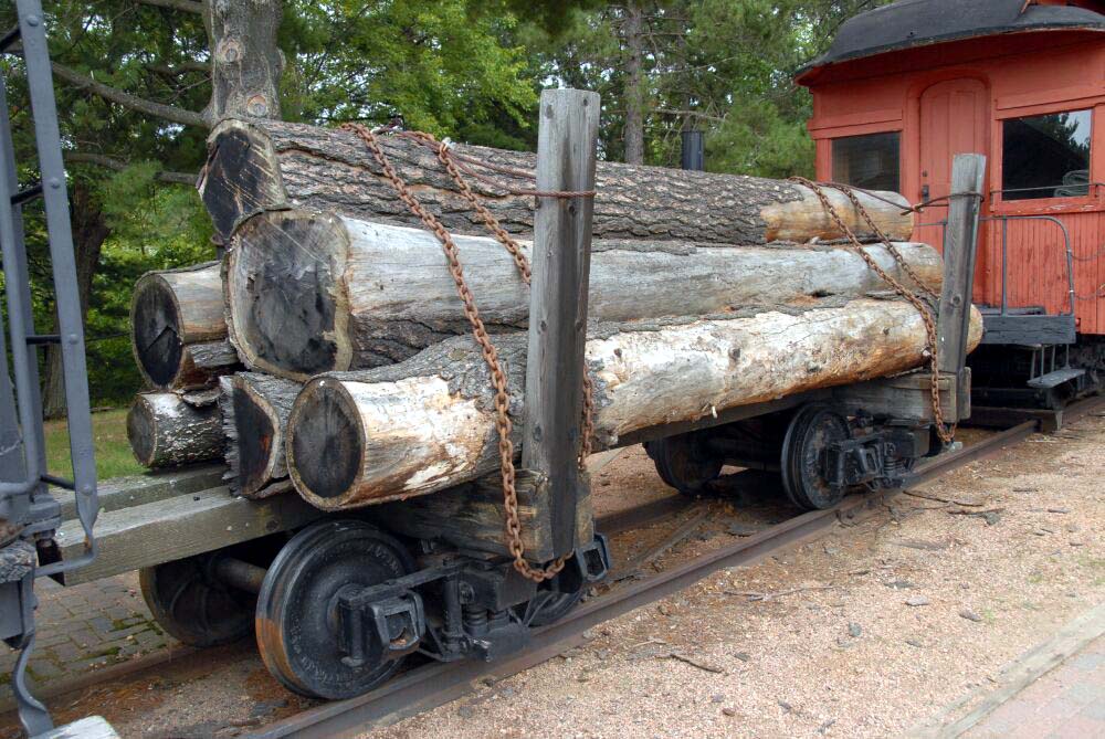 Russell log car